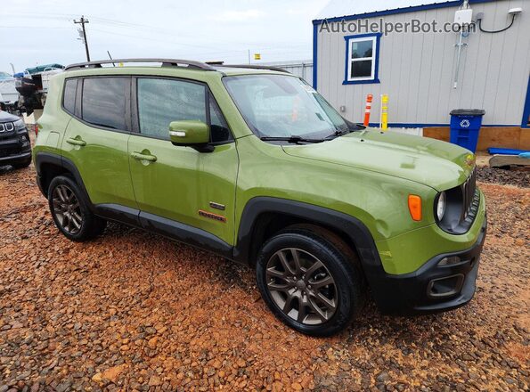 ZACCJBBT6GPC66009 2016 JEEP RENEGADE Green Widok z przodu