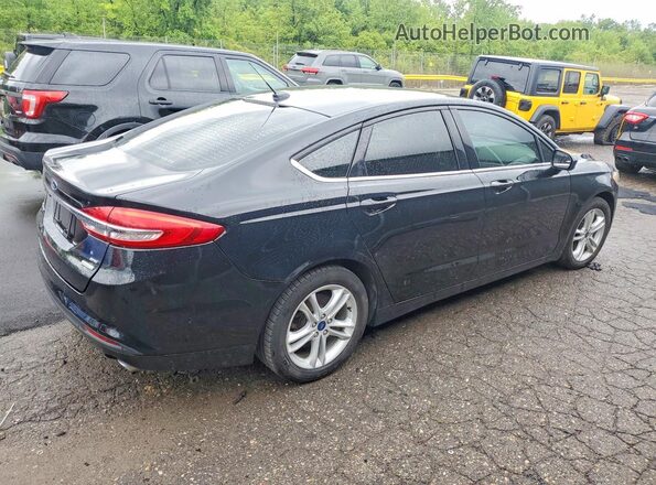 3FA6P0HD1JR266423 2018 FORD FUSION Black წინა მარჯვენა