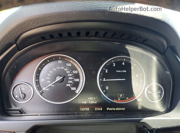 5UXKR0C52G0P26232 2016 BMW X5 White უკანა სავარძლების ხედი