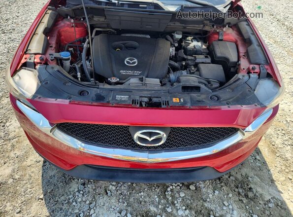 JM3KFABM2J0438394 2018 MAZDA CX-5 Red Вид наклейки з VIN-кодом