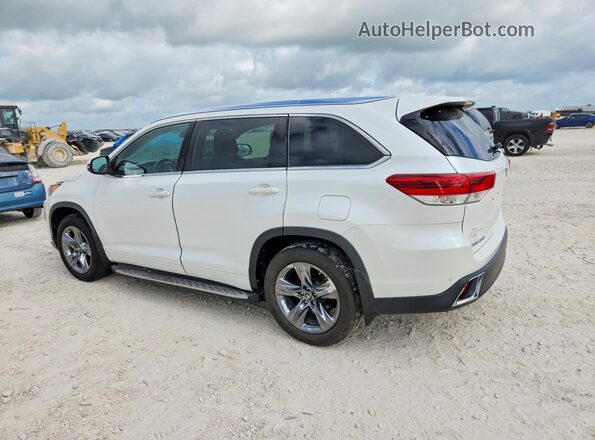 5TDYZRFH6HS199204 2017 TOYOTA HIGHLANDER Белый Задняя правая четверть