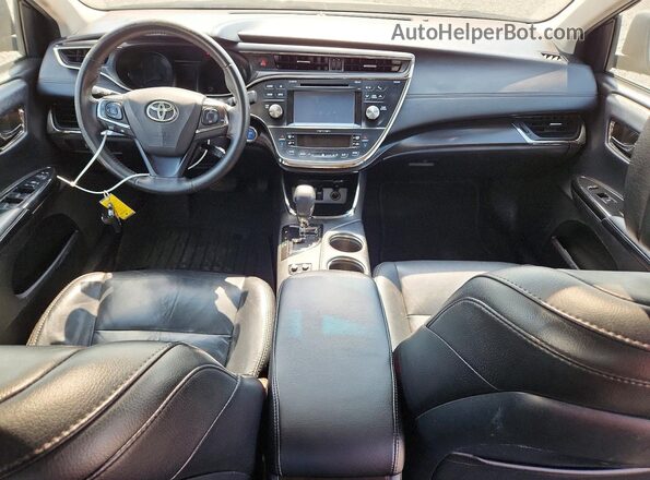 4T1BD1EB2GU049065 2016 TOYOTA AVALON Black Սարքավորումների վահանակի տեսք