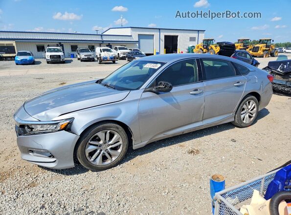 1HGCV1F18KA136413 2019 HONDA ACCORD Silver Задня ліва чверть