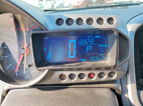 1G1JC6SH4G4111325 2016 CHEVROLET SONIC Silver Вид задніх сидінь