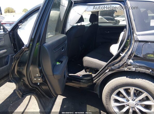 7FARS3H49PE007801 2023 HONDA CR-V Black VIN კოდის სტიკერის ხედი