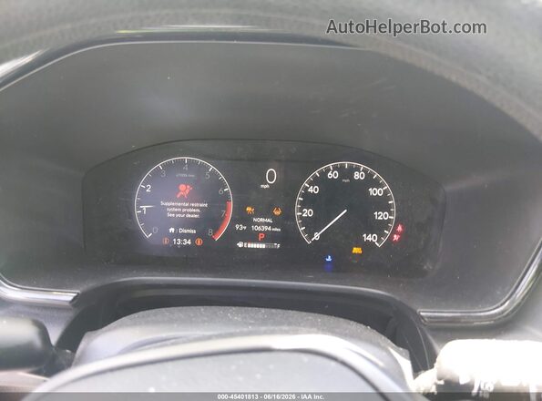 7FARS3H49PE007801 2023 HONDA CR-V Black უკანა სავარძლების ხედი