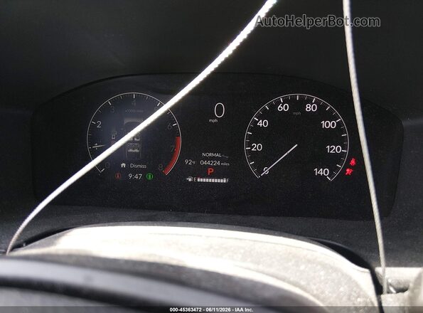 7FARS4H26PE020655 2023 HONDA CR-V Silver უკანა სავარძლების ხედი