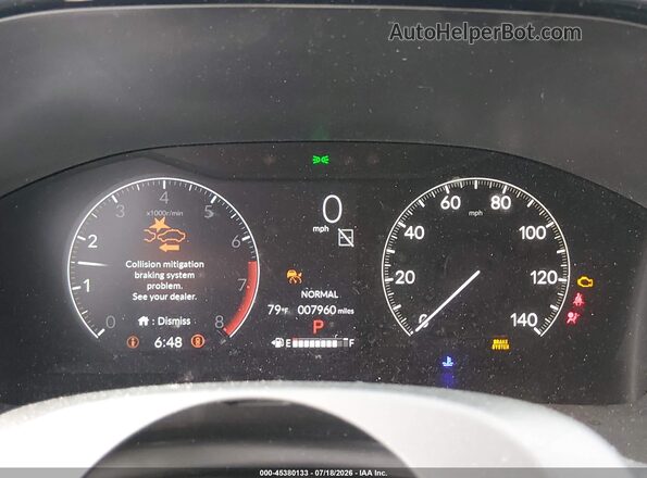 7FARS4H26RE006466 2024 HONDA CR-V Silver უკანა სავარძლების ხედი