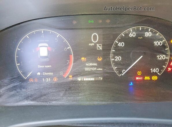 7FARS4H28TE003740 2026 HONDA CR-V Серый Вид щитка приборов