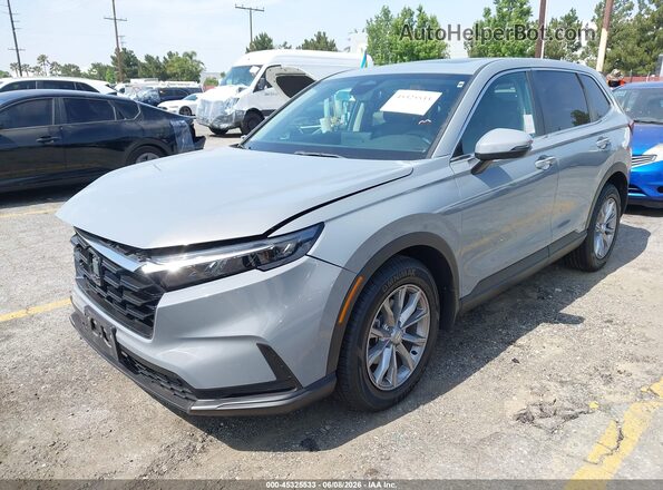 7FARS4H40PE008096 2023 HONDA CR-V Gray Առջևի ձախ երեք քառորդ տեսարան