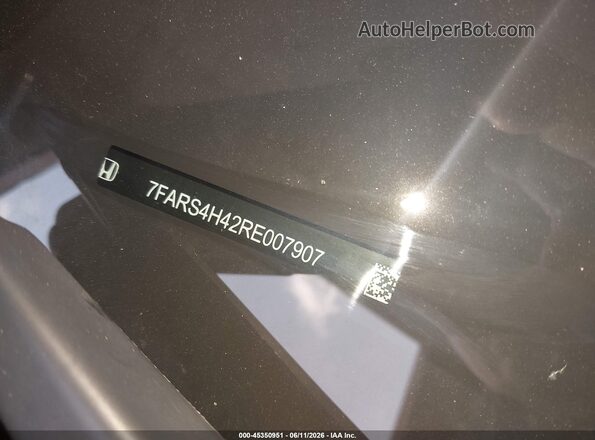 7FARS4H42RE007907 2024 HONDA CR-V Серый Вид подкапотного пространства