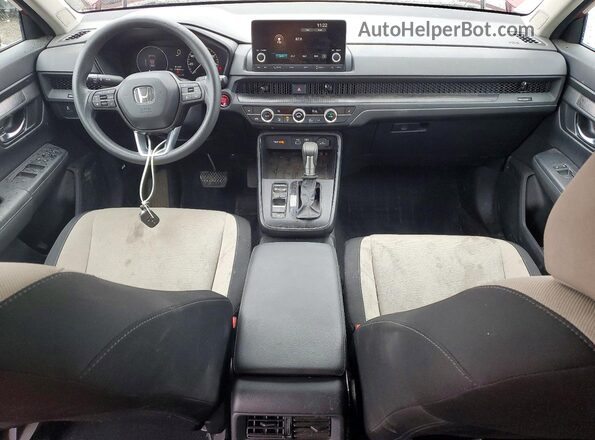 7FARS4H42RE016560 2024 HONDA CR-V Red Dashboard view