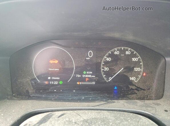 7FARS4H42RE016560 2024 HONDA CR-V Red Instrument cluster view