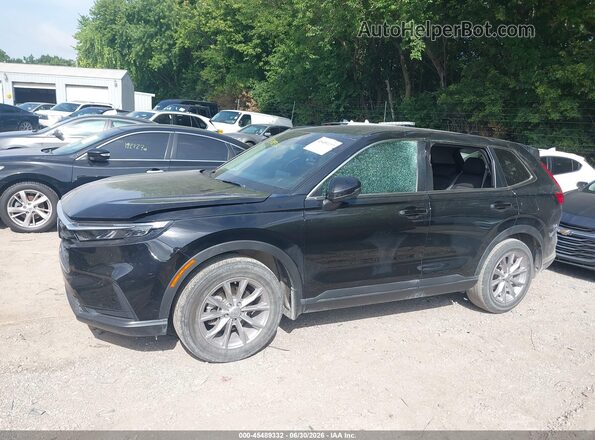 7FARS4H45SE001878 2025 HONDA CR-V Black 360 interior view