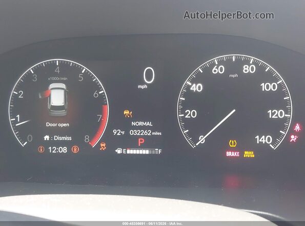 7FARS4H49PE006170 2023 HONDA CR-V Silver Vista de los asientos traseros
