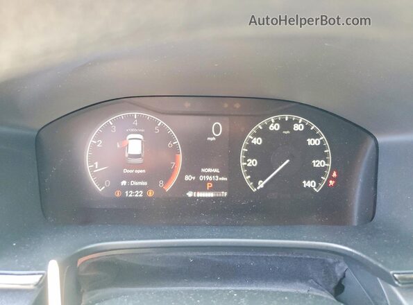 7FARS4H49RE019049 2024 HONDA CR-V Серебряный Вид щитка приборов