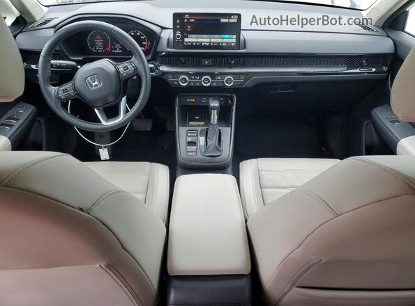 7FARS4H71PE012605 2023 HONDA CR-V Gray Vista del salpicadero