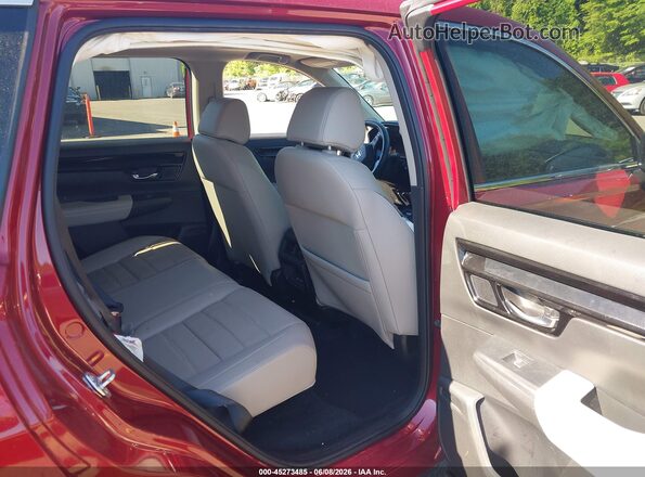 7FARS4H72SE003209 2025 HONDA CR-V Red VIN კოდის სტიკერის ხედი