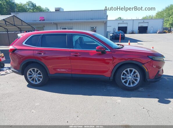 7FARS4H72SE003209 2025 HONDA CR-V Red უკანა სალონის ხედი