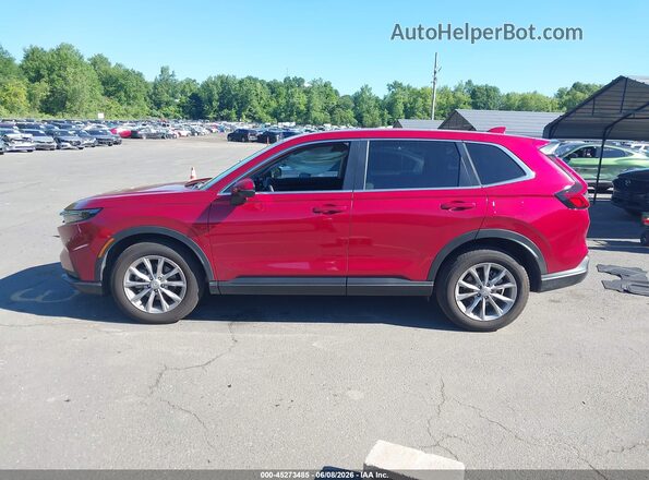 7FARS4H72SE003209 2025 HONDA CR-V Red სალონის 360-გრადუსიანი ხედი