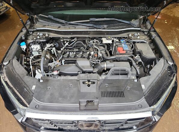 7FARS4H73PE006286 2023 HONDA CR-V Black Widok komory silnika