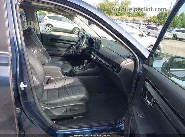 7FARS4H73RE012656 2024 HONDA CR-V Blue Widok wnętrza z przodu