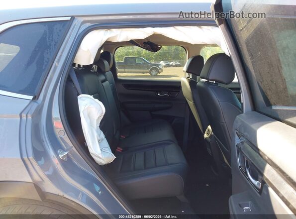 7FARS4H77PE014973 2023 HONDA CR-V Gray Vista de la etiqueta del VIN