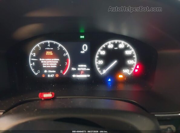 7FARS4H78SE013274 2025 HONDA CR-V Gray Widok tylnych siedzeń