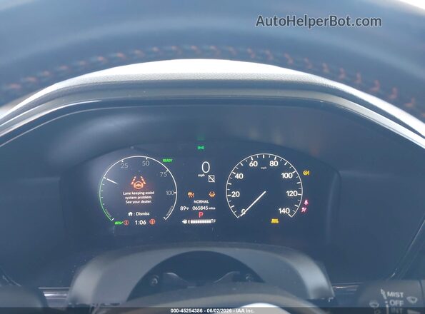 7FARS5H52PE000354 2023 HONDA CR-V Gray უკანა სავარძლების ხედი