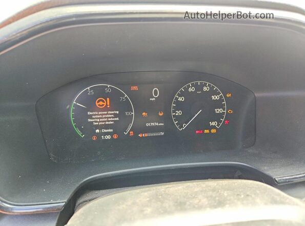 7FARS5H53RE000687 2024 HONDA CR-V Gray Սարքավորումների վահանակի տեսք