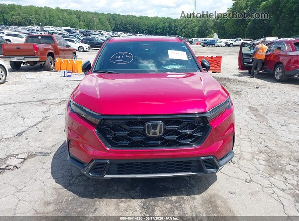 7FARS5H54RE026148 2024 HONDA CR-V Red Вид щитка приладів