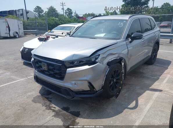 7FARS5H55PE008268 2023 HONDA CR-V Silver Առջևի ձախ երեք քառորդ տեսարան