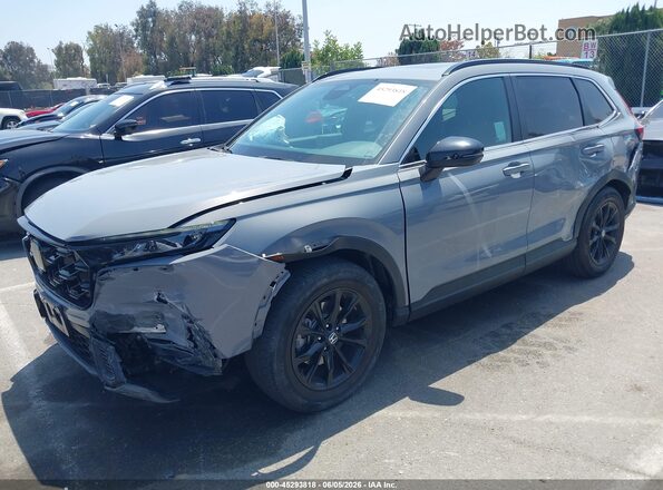 7FARS5H55SE001121 2025 HONDA CR-V Серый Передняя левая четверть