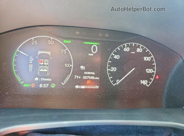 7FARS5H57PE004545 2023 HONDA CR-V Red Вид щитка приладів
