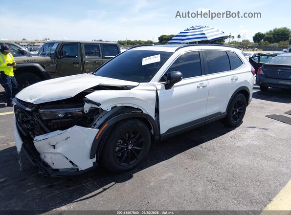 7FARS5H57PE013407 2023 HONDA CR-V Белый Передняя левая четверть
