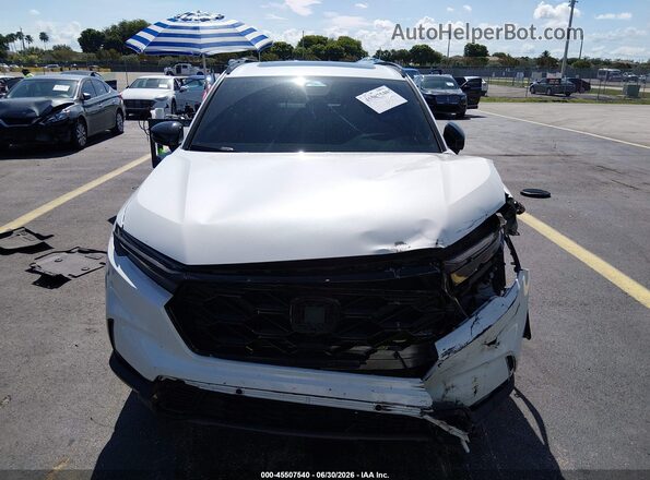 7FARS5H57PE013407 2023 HONDA CR-V Белый Вид щитка приборов