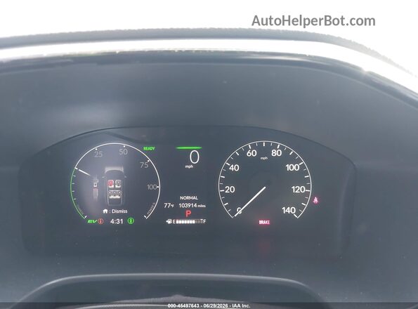 7FARS5H57RE005102 2024 HONDA CR-V Серый Вид задних сидений