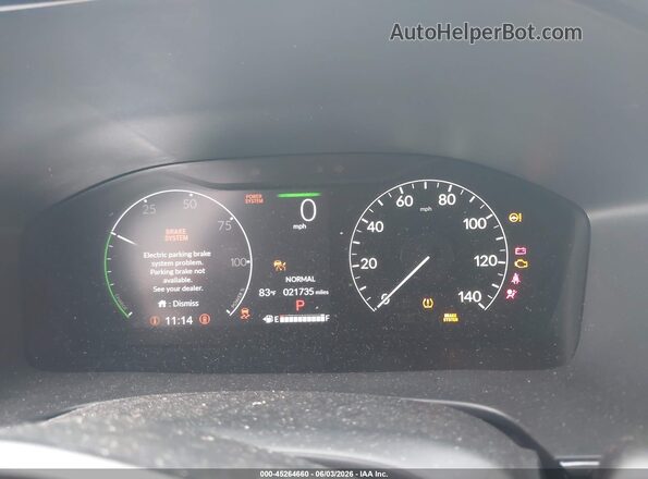 7FARS5H57RE018304 2024 HONDA CR-V Gray Հետևի նստատեղերի տեսք