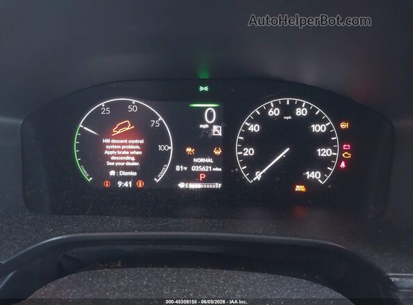 7FARS5H58PE001394 2023 HONDA CR-V Gray Հետևի նստատեղերի տեսք