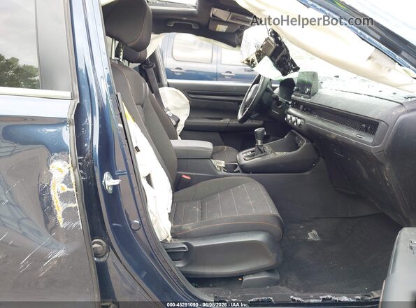 7FARS5H58SE033609 2025 HONDA CR-V Blue წინა სალონის ხედი