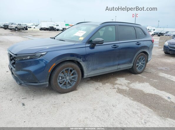 7FARS5H58TE010767 2026 HONDA CR-V Blue Передня ліва чверть