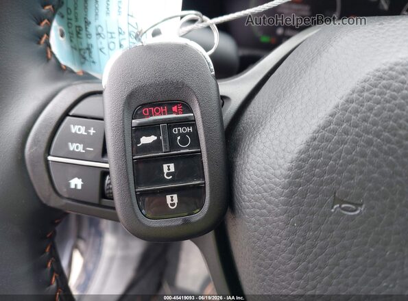 7FARS5H58TE010767 2026 HONDA CR-V Blue Вид панелі приладів
