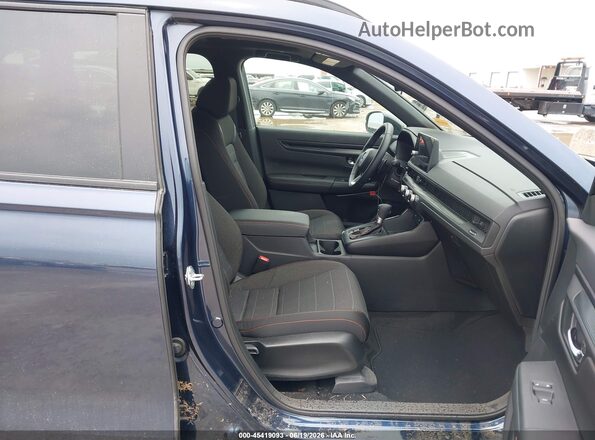 7FARS5H58TE010767 2026 HONDA CR-V Blue Вид салону спереду