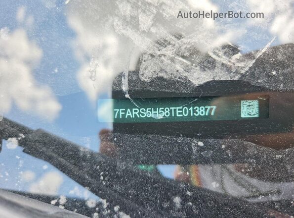 7FARS5H58TE013877 2026 HONDA CR-V Gray Vista de la etiqueta del VIN