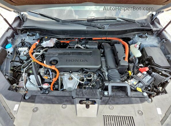 7FARS5H58TE013877 2026 HONDA CR-V Gray Vista del compartimento del motor