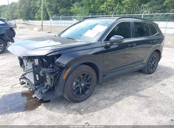 7FARS5H59PE010136 2023 HONDA CR-V Black Przód lewy