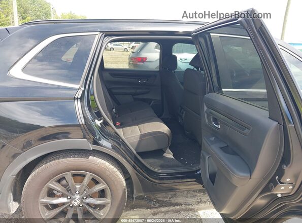 7FARS5H59PE010136 2023 HONDA CR-V Black Widok naklejki z numerem VIN