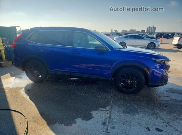 7FARS5H80RE027677 2024 HONDA CR-V Blue Առջևի աջ