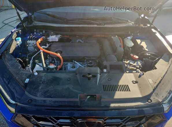 7FARS5H80RE027677 2024 HONDA CR-V Blue Շարժիչի բաժամունքի տեսք