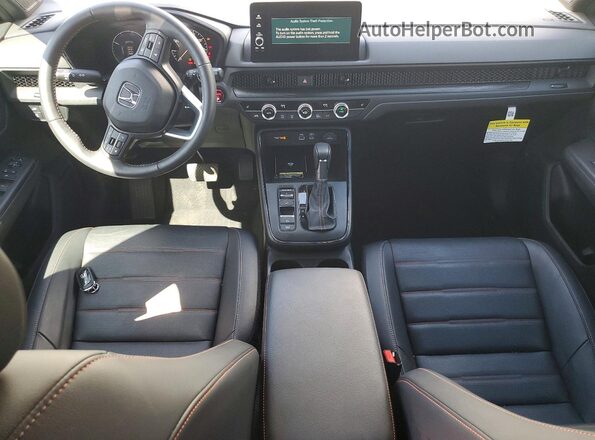 7FARS5H80SE000355 2025 HONDA CR-V Белый Вид панели приборов